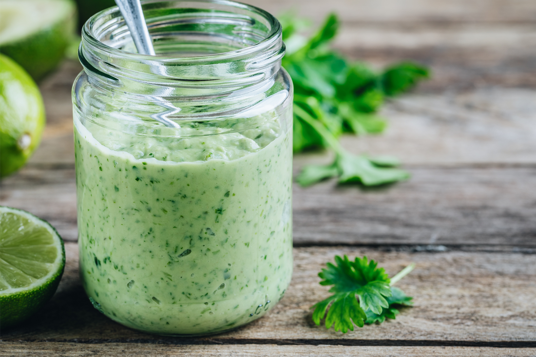 Tomatillo Avocado Salad Dressing