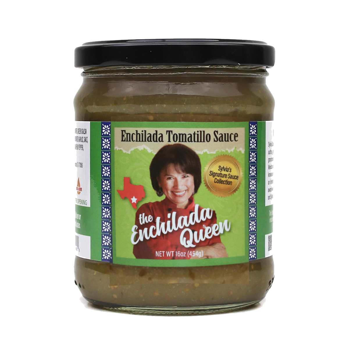 The Enchilada Queen Tomatillo Sauce, Tex-Mex sauce 16 oz